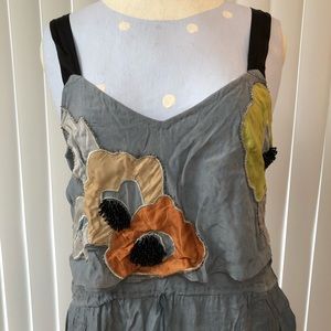 Anthropologie Veroalfie Pippa Beaded Dress M